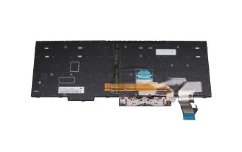 Teclado CH (suiza) color negro/chiclet negro con retroiluminación y mouse-stick original para Lenovo ThinkPad L590 (20Q7/20Q8)