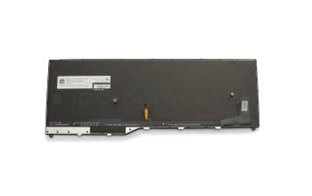 Teclado CH (suiza) color negro/chiclet negro/mate con retroiluminación original para Fujitsu LifeBook E558