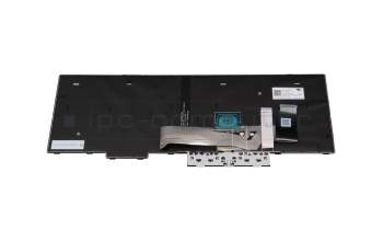 Teclado CH (suiza) color negro/chiclet negro/mate con retroiluminación y mouse-stick original para Lenovo ThinkPad L15 Gen 1 (20U3/20U4)