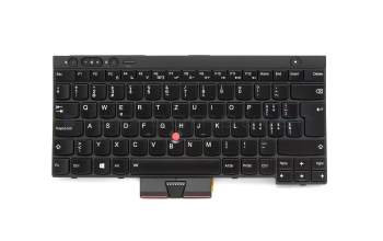 Teclado CH (suiza) color negro/chiclet negro/mate con retroiluminación y mouse-stick original para Lenovo ThinkPad X230 Tablet (3437)