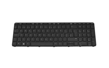 Teclado CH (suiza) color negro/chiclet negro/mate original para HP ProBook 470 G3