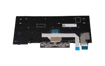 Teclado CH (suiza) color negro/chiclet plateado mate con mouse-stick original para Lenovo ThinkPad L13 (20R3/20R4)