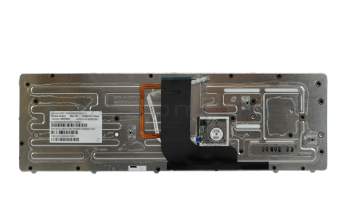 Teclado DE (alemán) color antracita/chiclet negro/mate con retroiluminación y mouse-stick original para HP EliteBook 8570w