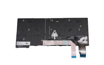 Teclado DE (alemán) color gris/chiclet canosa con retroiluminación y mouse-stick original para Lenovo ThinkPad L13 Gen 4 (21FG/21FH)