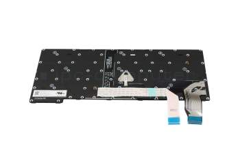 Teclado DE (alemán) color gris/chiclet canosa con retroiluminación y mouse-stick original para Lenovo ThinkPad L13 Yoga Gen 4 (21FJ/21FK)