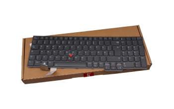 Teclado DE (alemán) color gris/chiclet canosa con retroiluminación y mouse-stick original para Lenovo ThinkPad P16s Gen 1 (21BT/21BU)
