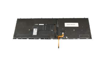 Teclado DE (alemán) color gris oscuro/chiclet canosa con retroiluminación y mouse-stick para HP ZBook Fury 15 G7