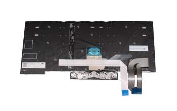 Teclado DE (alemán) color gris oscuro/chiclet gris marengo con retroiluminación y mouse-stick original para Lenovo ThinkPad T14 Gen 2 (20XK/20XL)