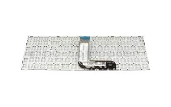 Teclado DE (alemán) color negro/blanco/chiclet negro original para Clevo NJ70x