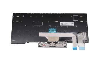 Teclado DE (alemán) color negro/chiclet canosa con mouse-stick original para Lenovo ThinkPad L13 Gen 2 (21AB)