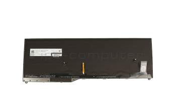 Teclado DE (alemán) color negro/chiclet canosa con retroiluminación original para Fujitsu LifeBook U7510