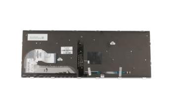 Teclado DE (alemán) color negro/chiclet canosa con retroiluminación y mouse-stick original para HP ZBook 14u G5