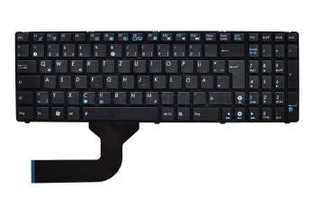 Teclado DE (alemán) color negro/chiclet negro brillante para Asus X52JT