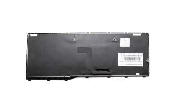 Teclado DE (alemán) color negro/chiclet negro brillante para Fujitsu LifeBook AH552