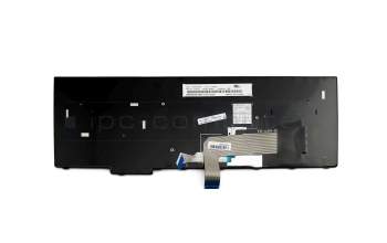 Teclado DE (alemán) color negro/chiclet negro con mouse-stick original para Lenovo ThinkPad E570