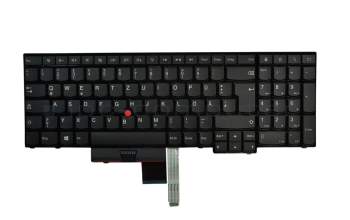 Teclado DE (alemán) color negro/chiclet negro con mouse-stick original para Lenovo ThinkPad Edge E430c