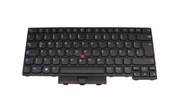 Teclado DE (alemán) color negro/chiclet negro con mouse-stick original para Lenovo ThinkPad L14 Gen 1 (20U5/20U6)