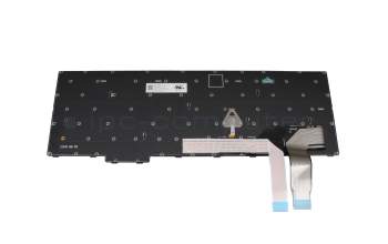 Teclado DE (alemán) color negro/chiclet negro con mouse-stick original para Lenovo ThinkPad P16s Gen 1 (21CK/21CL)