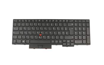 Teclado DE (alemán) color negro/chiclet negro con mouse-stick original para Lenovo ThinkPad T570 (20H9/20HA/20JW/20JX)