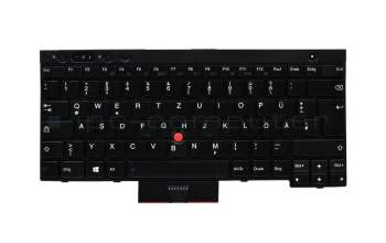 Teclado DE (alemán) color negro/chiclet negro con mouse-stick para Lenovo ThinkPad X230