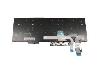 Teclado DE (alemán) color negro/chiclet negro con mouse-stick sin retroiluminación original para Lenovo ThinkPad P53s (20N6/20N7)