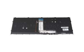 Teclado DE (alemán) color negro/chiclet negro con retroiluminación RGB original para Nexoc BJ7 70IO 23V1 (NJ70PU)