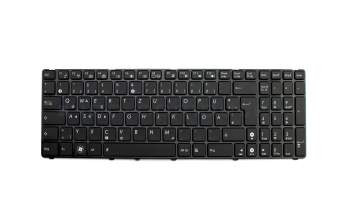 Teclado DE (alemán) color negro/chiclet negro con retroiluminación original para Asus S56CA