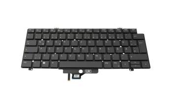 Teclado DE (alemán) color negro/chiclet negro con retroiluminación original para Dell Latitude 14 (5420)