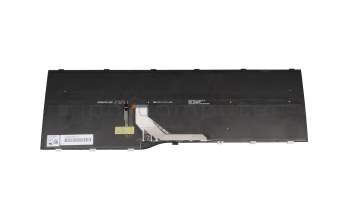 Teclado DE (alemán) color negro/chiclet negro con retroiluminación original para Fujitsu LifeBook E5513A