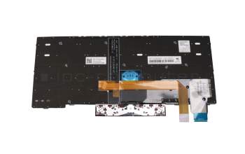Teclado DE (alemán) color negro/chiclet negro con retroiluminación y mouse-stick original para Lenovo ThinkPad L13 Gen 2 (20VH/20VJ)