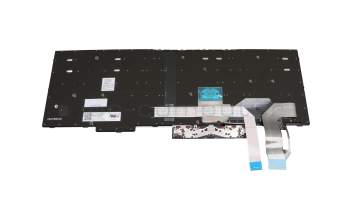 Teclado DE (alemán) color negro/chiclet negro con retroiluminación y mouse-stick original para Lenovo ThinkPad T15 Gen 1 (20S6/20S7)