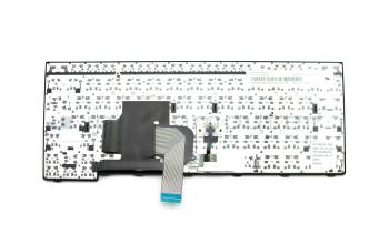 Teclado DE (alemán) color negro/chiclet negro/mate con mouse-stick original para Lenovo ThinkPad E455