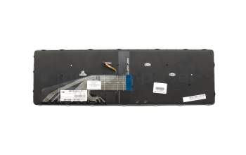 Teclado DE (alemán) color negro/chiclet negro/mate con retroiluminación original para HP ProBook 450 G3