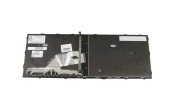 Teclado DE (alemán) color negro/chiclet negro/mate con retroiluminación sin teclado numérico original para HP ProBook 440 G5