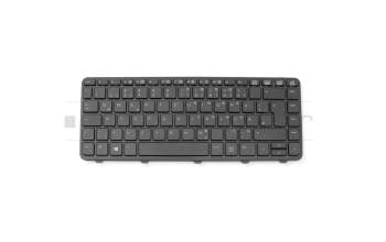 Teclado DE (alemán) color negro/chiclet negro/mate original para HP ProBook 640 G1
