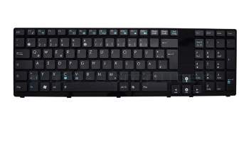 Teclado DE (alemán) color negro/chiclet negro original para Asus X93SM