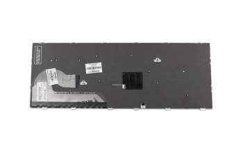 Teclado DE (alemán) color negro/chiclet plateado con mouse-stick original para HP EliteBook 745 G5