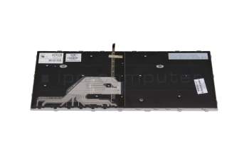 Teclado DE (alemán) color negro/chiclet plateado con retroiluminación original para HP ProBook 640 G5