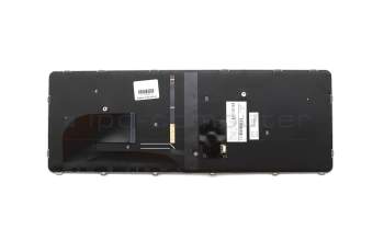 Teclado DE (alemán) color negro/chiclet plateado mate con retroiluminación y mouse-stick original para HP EliteBook 840 G3