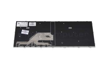 Teclado DE (alemán) color negro/chiclet plateado original para HP ProBook 640 G4