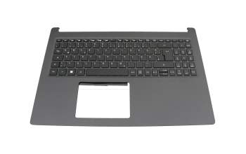 Teclado DE (alemán) negro con retroiluminación original para Acer Aspire 1 (A115-31)