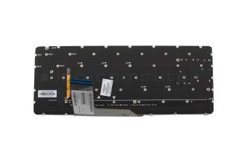Teclado DE (alemán) negro con retroiluminación original para HP Spectre x360 13t-4000