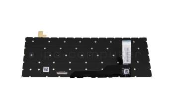 Teclado DE (alemán) negro con retroiluminación original para MSI Katana GF66 11UE (MS-1581)