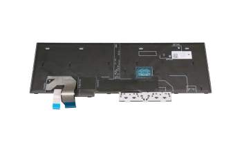 Teclado DE (alemán) negro con retroiluminación y mouse-stick original para Lenovo ThinkPad P15v Gen 1 (20TQ/20TR)