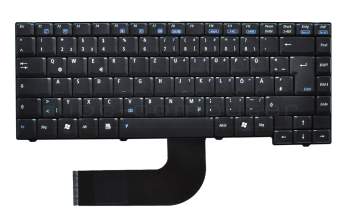 Teclado DE (alemán) negro original para Asus X59
