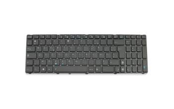 Teclado FR (francés) color negro/chiclet negro original para Asus X52F