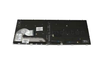 Teclado FR (francés) color negro/chiclet plateado con retroiluminación y mouse-stick original para HP EliteBook 745 G5