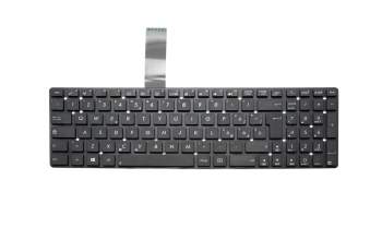Teclado IT (italiano) negro original para Asus K75VM