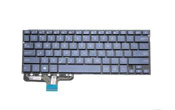 Teclado US (Inglés) azul original para Asus ZenBook UX301LA