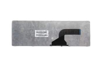 Teclado US (Inglés) color negro/chiclet negro brillante original para Asus N70